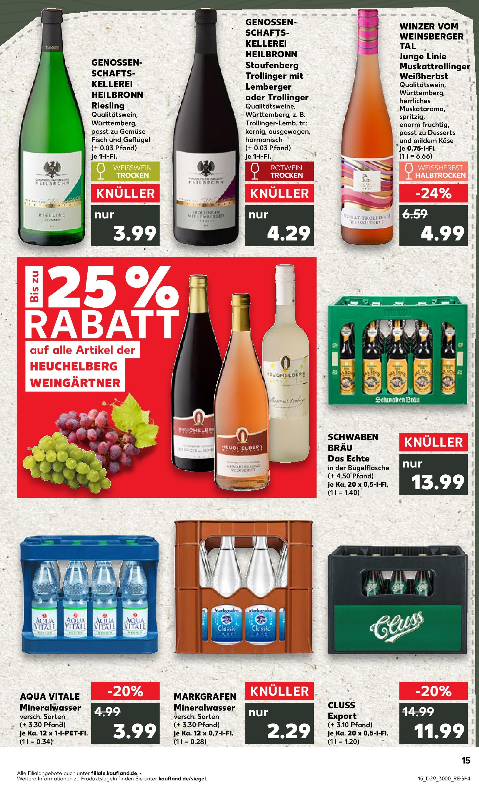 Prospekt Kaufland ab 16.07.2025 » Angebote Online zum Blättern | Seite: 2 | Produkte: Käse, Weißwein, Fisch, Gemüse