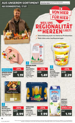 Vorschau von dem Prospekt des Geschäftes Kaufland, gültig ab dem 17.07.2025