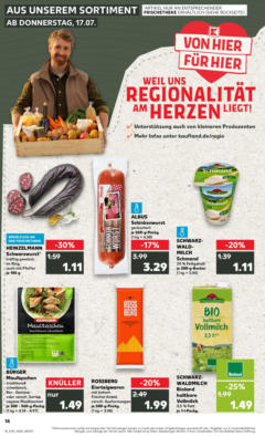 Kaufland prospekt Rottenburg Am Neckar	 gültig ab dem 16.07.2025