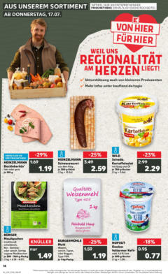 Kaufland prospekt Bietigheim-Bissingen	 gültig ab dem 16.07.2025