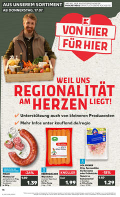 Kaufland prospekt Ludwigsfelde	 gültig ab dem 16.07.2025