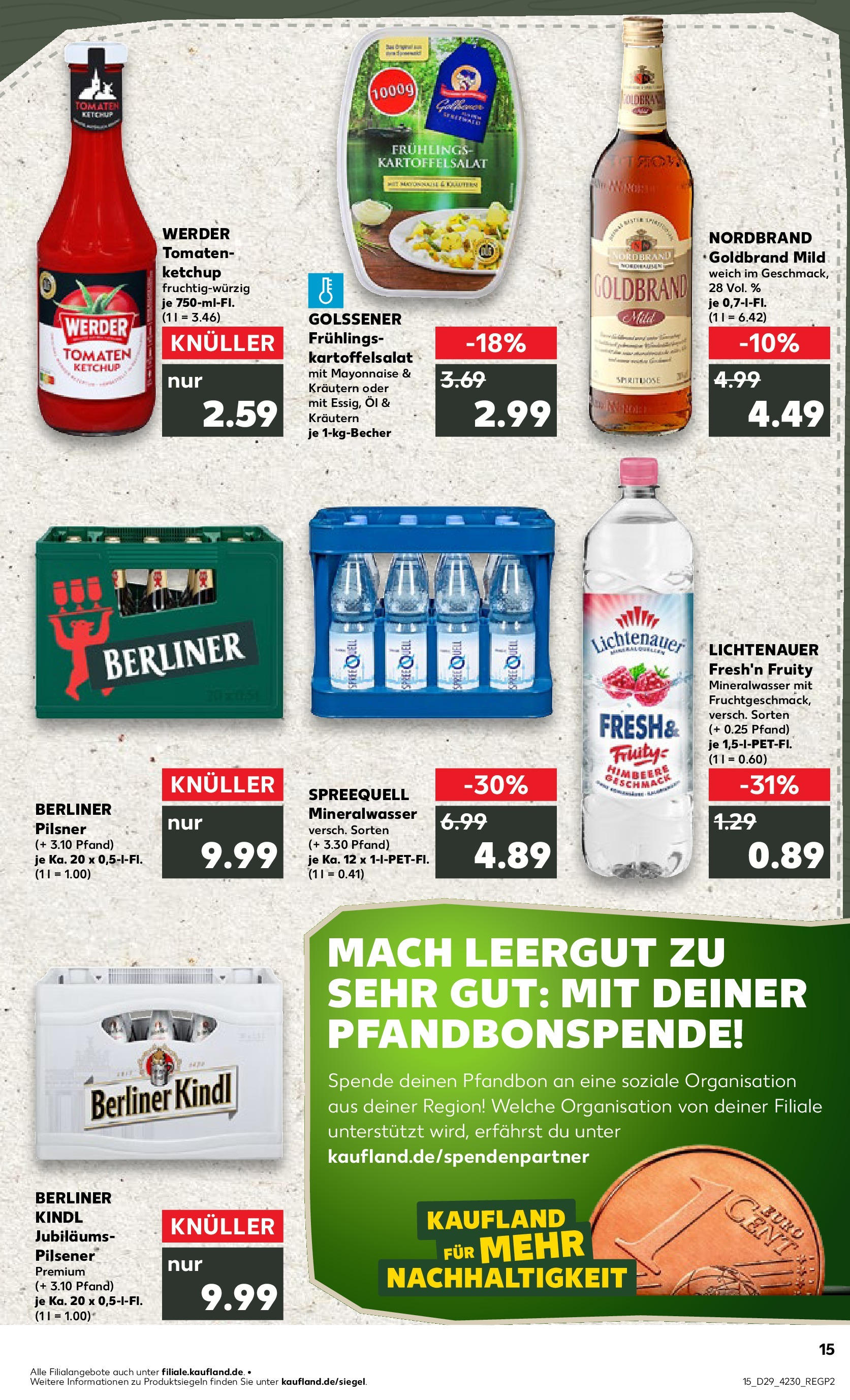 Prospekt Kaufland ab 16.07.2025 » Angebote Online zum Blättern | Seite: 2 | Produkte: Berliner, Öl, Himbeere, Ketchup