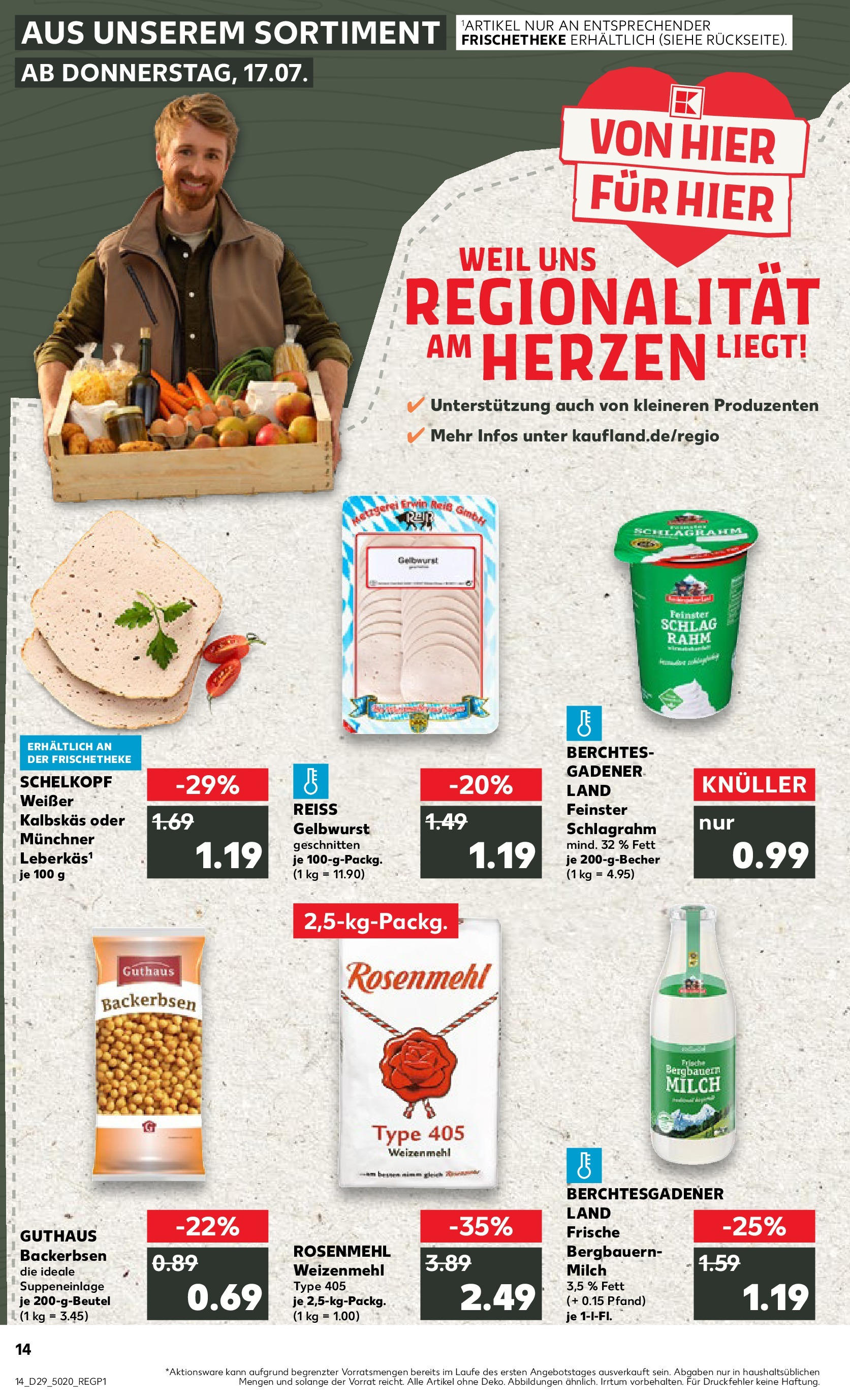 Prospekt Kaufland ab 21.07.2025 » Angebote Online zum Blättern | Seite: 27 | Produkte: Milch, Weizenmehl, Reis