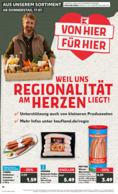 Vorschau von dem Prospekt des Geschäftes Kaufland, gültig ab dem 16.07.2025