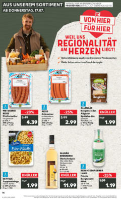 Kaufland prospekt Memmingen	 gültig ab dem 16.07.2025