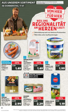 Kaufland prospekt Zimmern Ob Rottweil	 gültig ab dem 16.07.2025