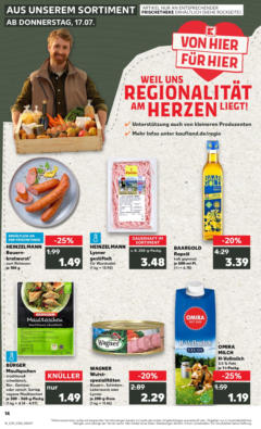 Kaufland prospekt Spaichingen	 gültig ab dem 16.07.2025
