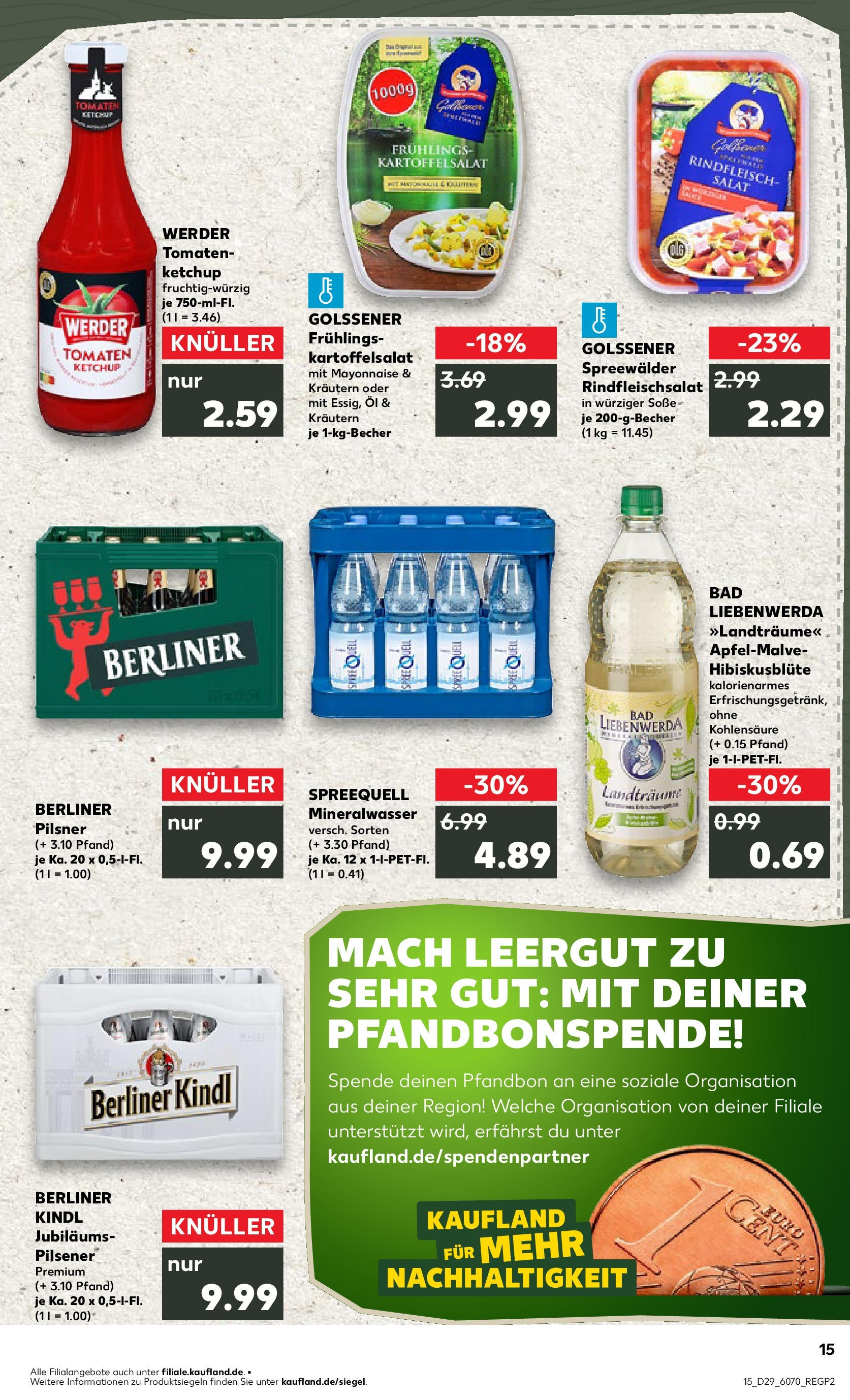 Prospekt Kaufland ab 17.07.2025 » Angebote Online zum Blättern | Seite: 2 | Produkte: Berliner, Öl, Bad, Mayonnaise