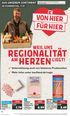 Kaufland prospekt Alsdorf	 gültig ab dem 16.07.2025