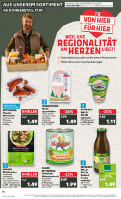Kaufland prospekt Nürtingen	 gültig ab dem 16.07.2025