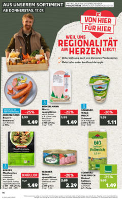 Kaufland prospekt Schramberg	 gültig ab dem 16.07.2025