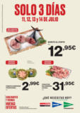 Precios válidos del 11 al 14 de julio de 2025 en Península y Baleares