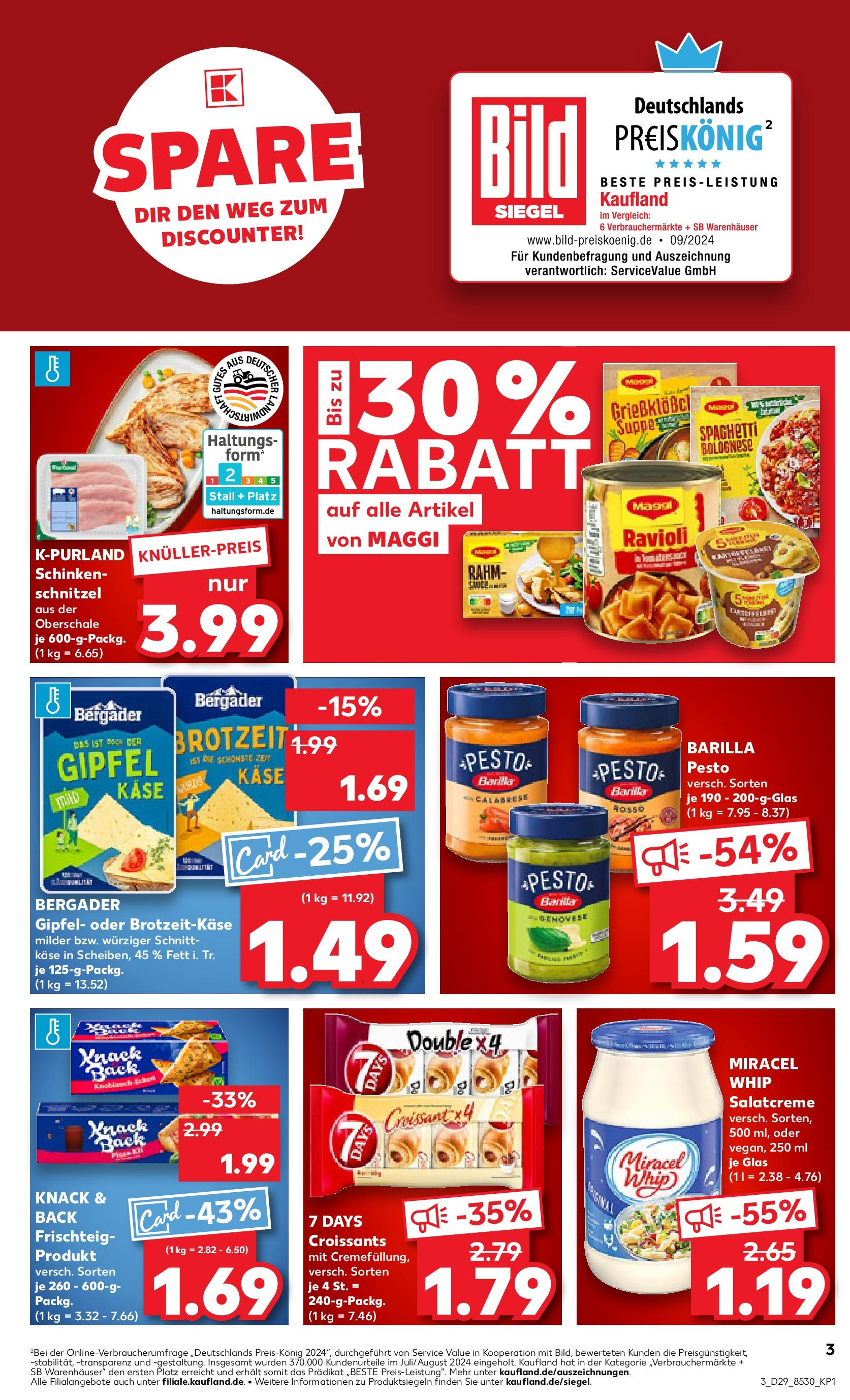 Prospekt Kaufland ab 16.07.2025 » Angebote Online zum Blättern | Seite: 5 | Produkte: Maggi, Barilla, Knoblauch, Schinken