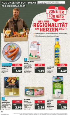 Kaufland prospekt Bad Dürrheim	 gültig ab dem 16.07.2025