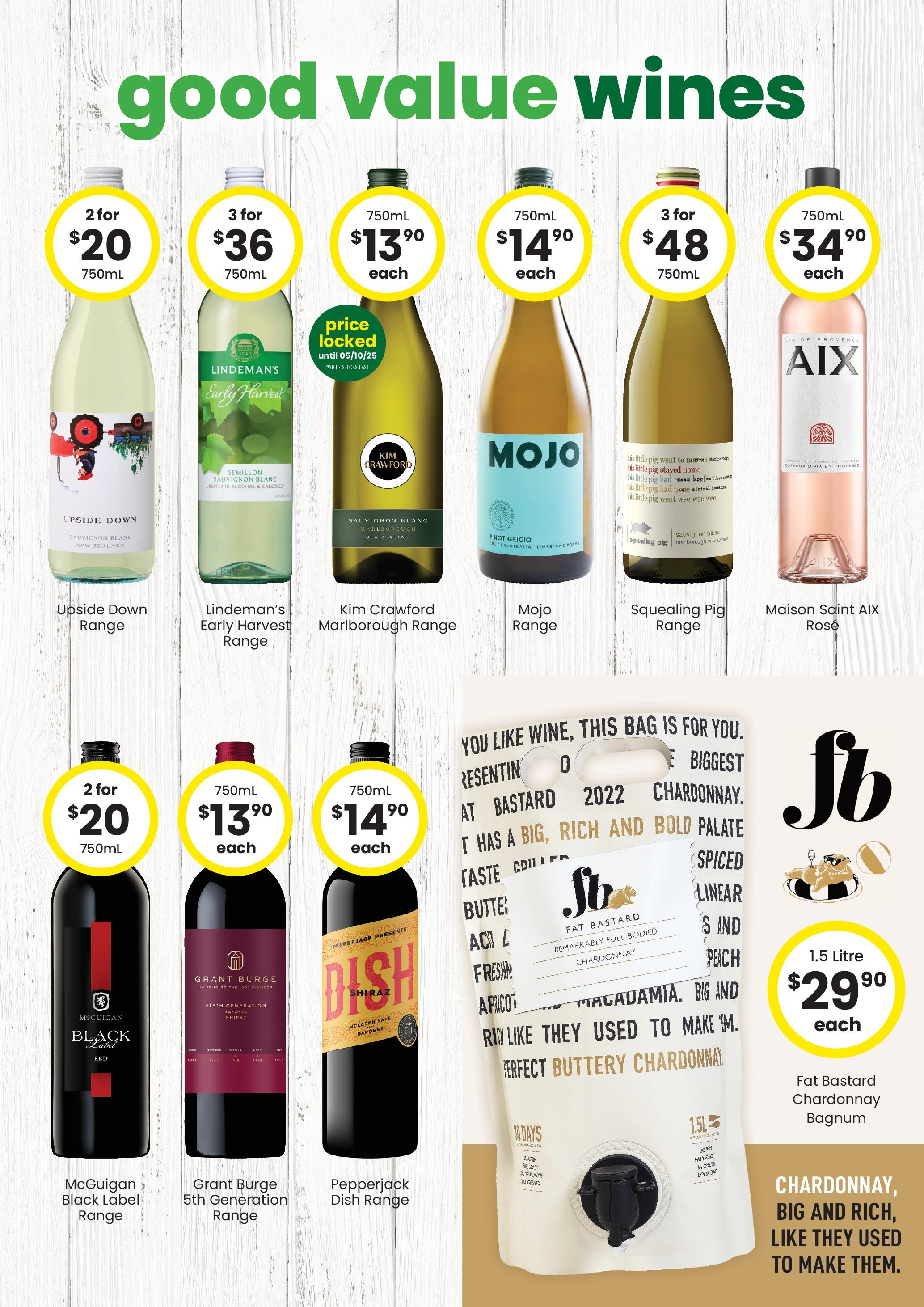 The Bottle-O Catalogue Wondunna - 13/07/2025 > weekly / monthly specials | Page: 3 | Products: Peach, Bag