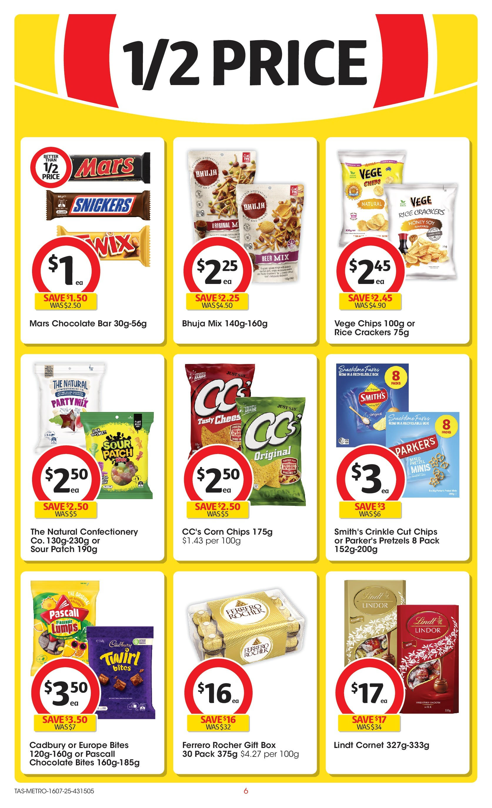 ﻿﻿Coles catalogue valid from 15/07/2025 > Online Australia | Page: 6 | Products: Box, Milk, Beer, Pretzels