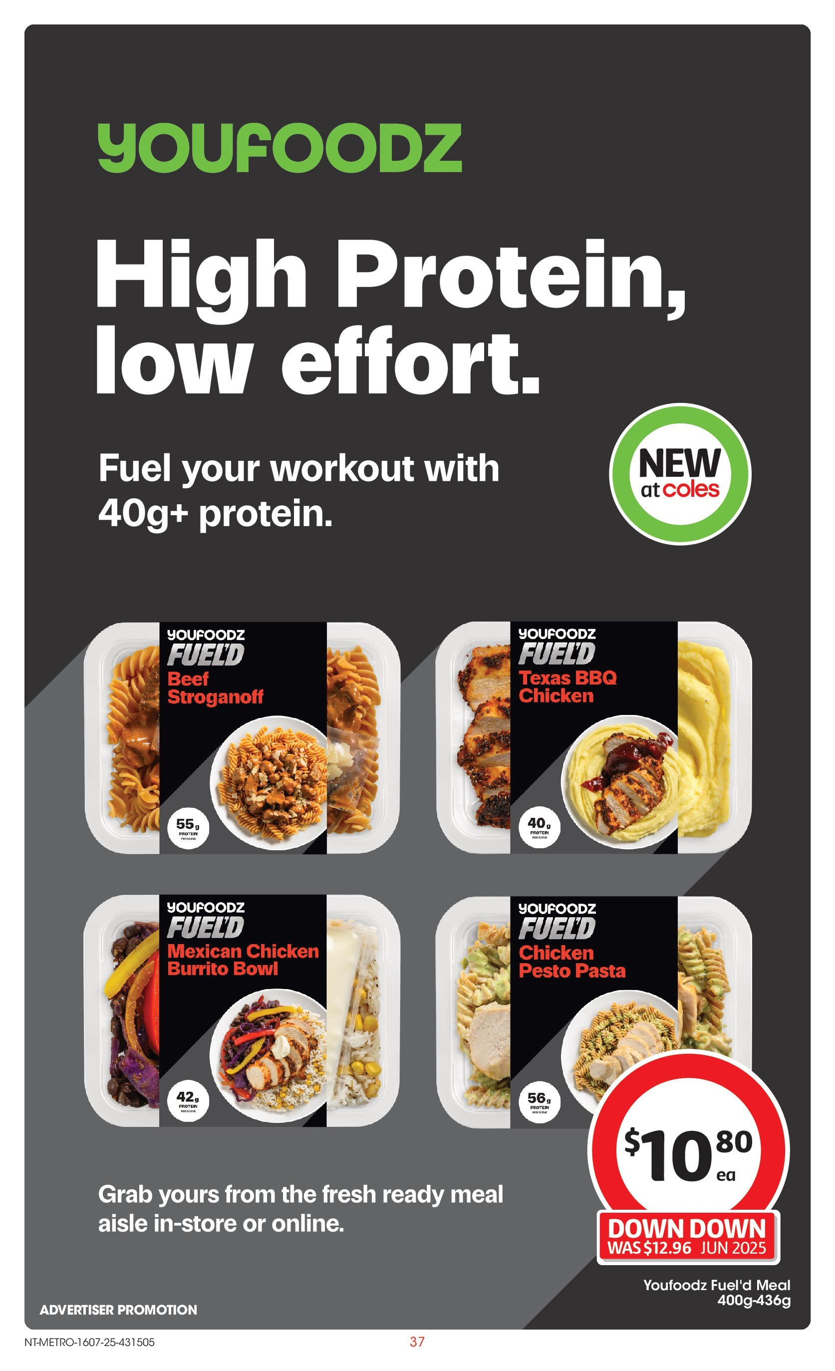 ﻿﻿Coles catalogue valid from 15/07/2025 > Online Australia | Page: 37 | Products: Chicken, Beef, Pasta