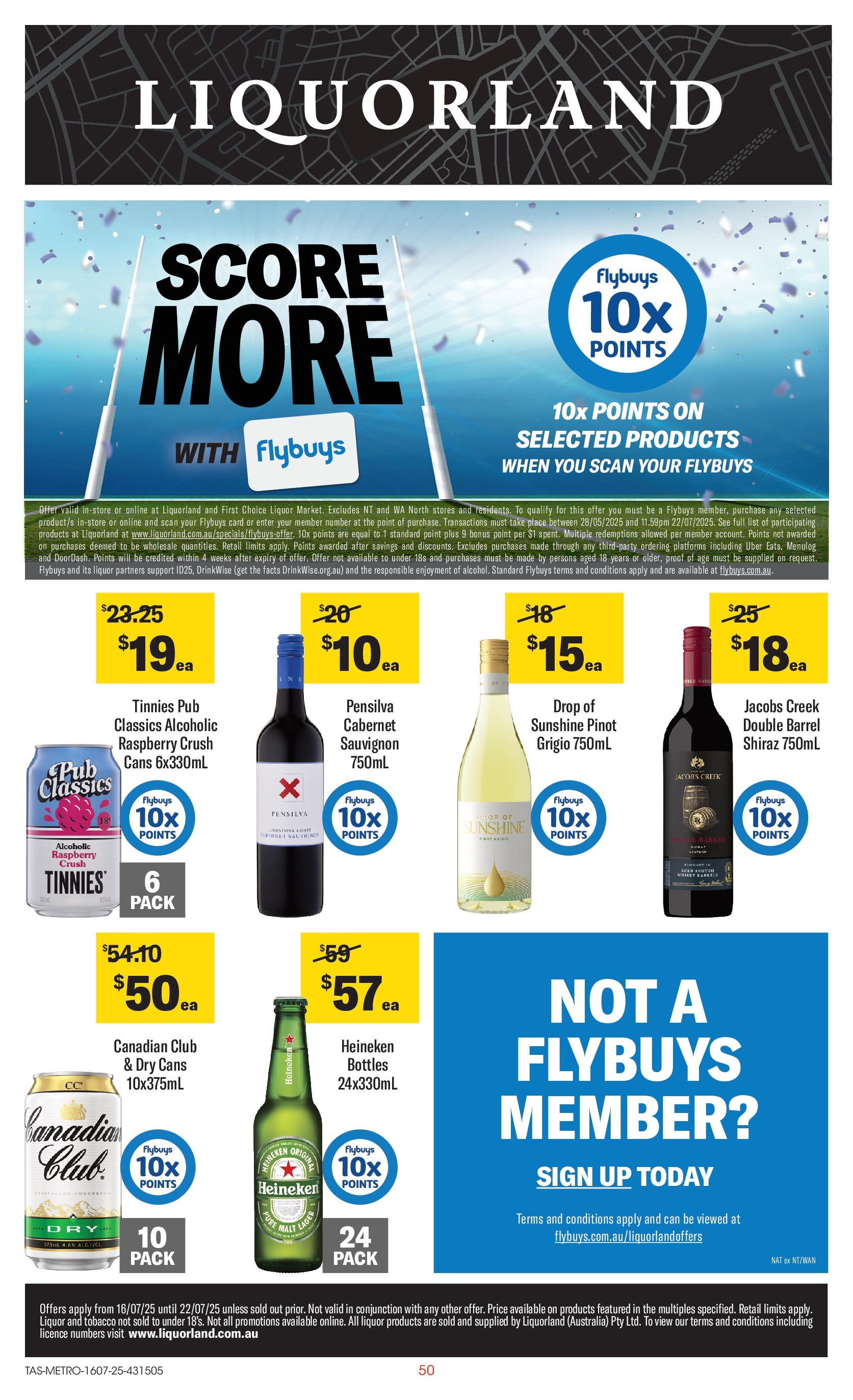 ﻿﻿Coles catalogue valid from 15/07/2025 > Online Australia | Page: 50 | Products: Platforms, Scotch, Raspberry