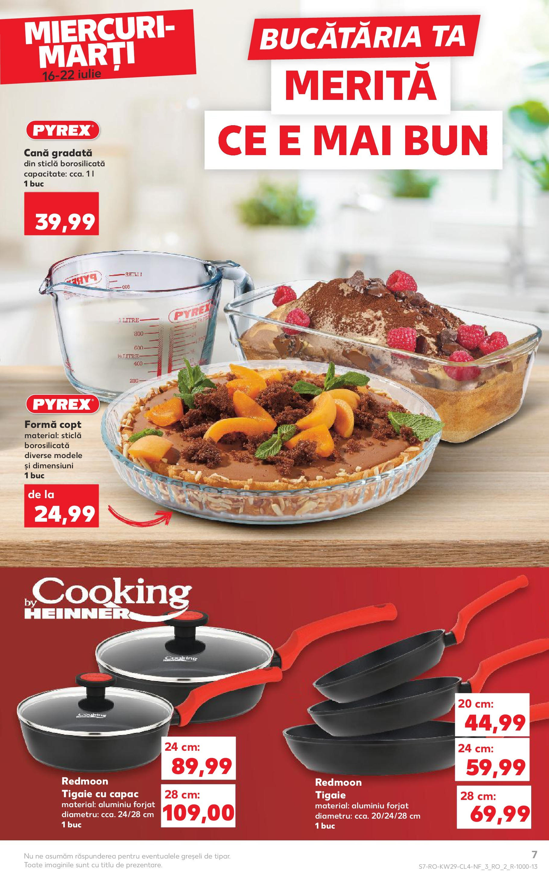 Kaufland - Catalog Kaufland până în data de 22.07.2025 15.07.2025 - Revista si Oferta | Pagină: 7 | Produse: Tigaie