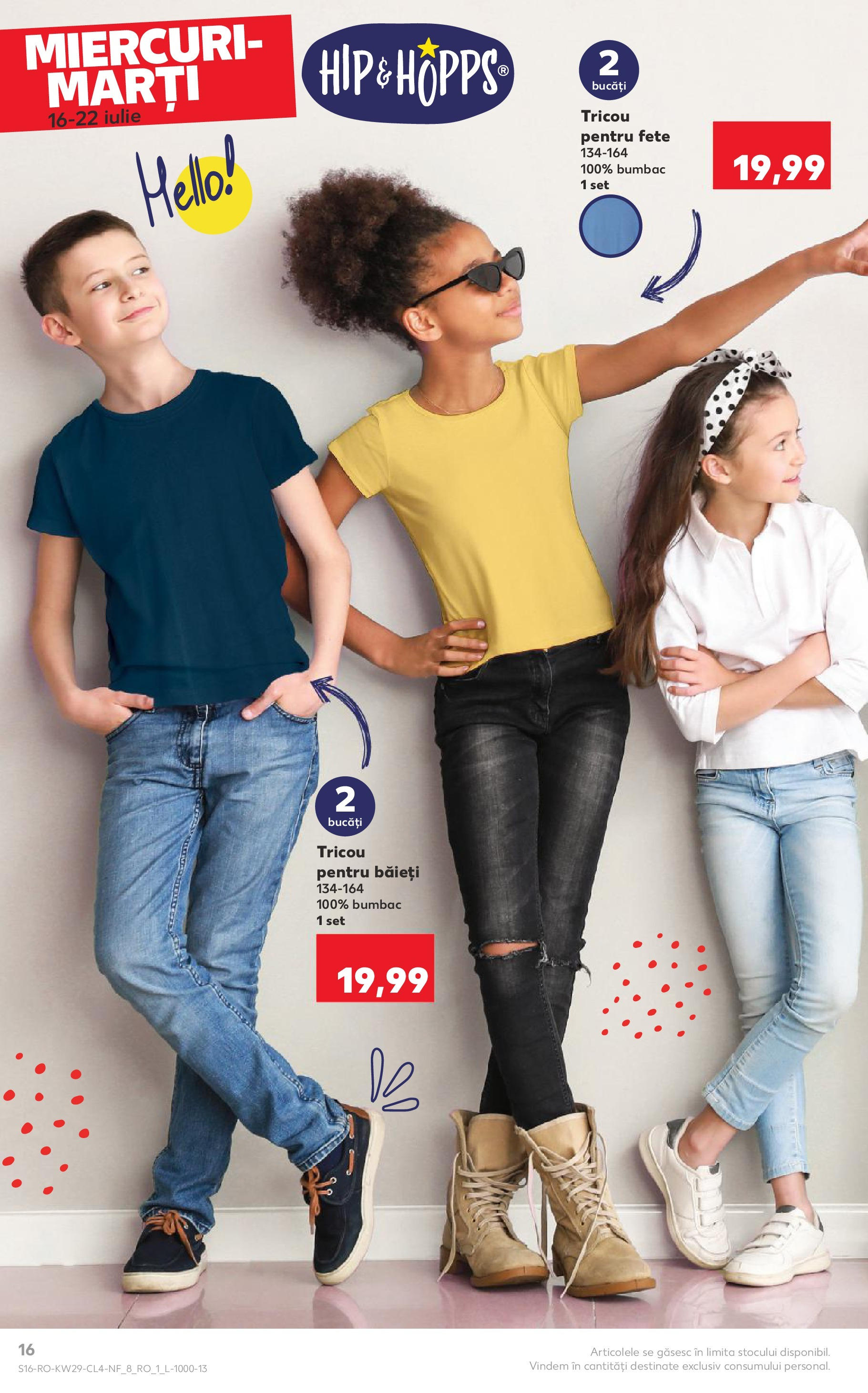 Kaufland - Catalog Kaufland până în data de 22.07.2025 15.07.2025 - Revista si Oferta | Pagină: 16 | Produse: Tricou