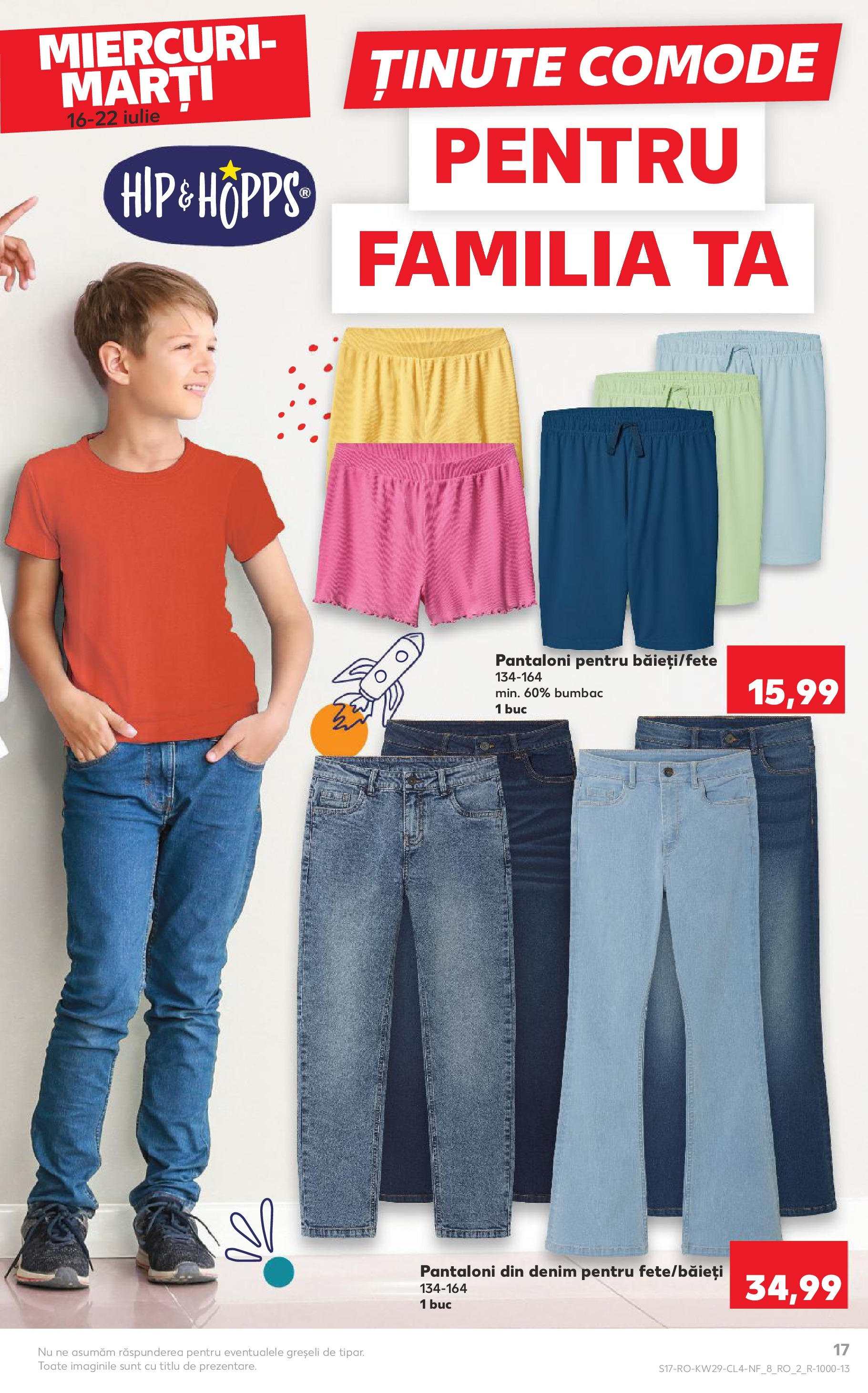 Kaufland - Catalog Kaufland până în data de 22.07.2025 15.07.2025 - Revista si Oferta | Pagină: 17 | Produse: Pantaloni