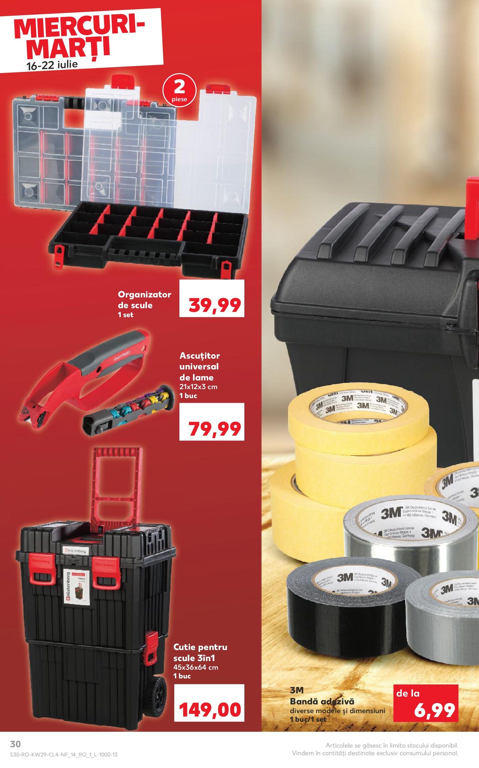 Kaufland - Catalog Kaufland până în data de 22.07.2025 15.07.2025 - Revista si Oferta | Pagină: 30 | Produse: Cutie