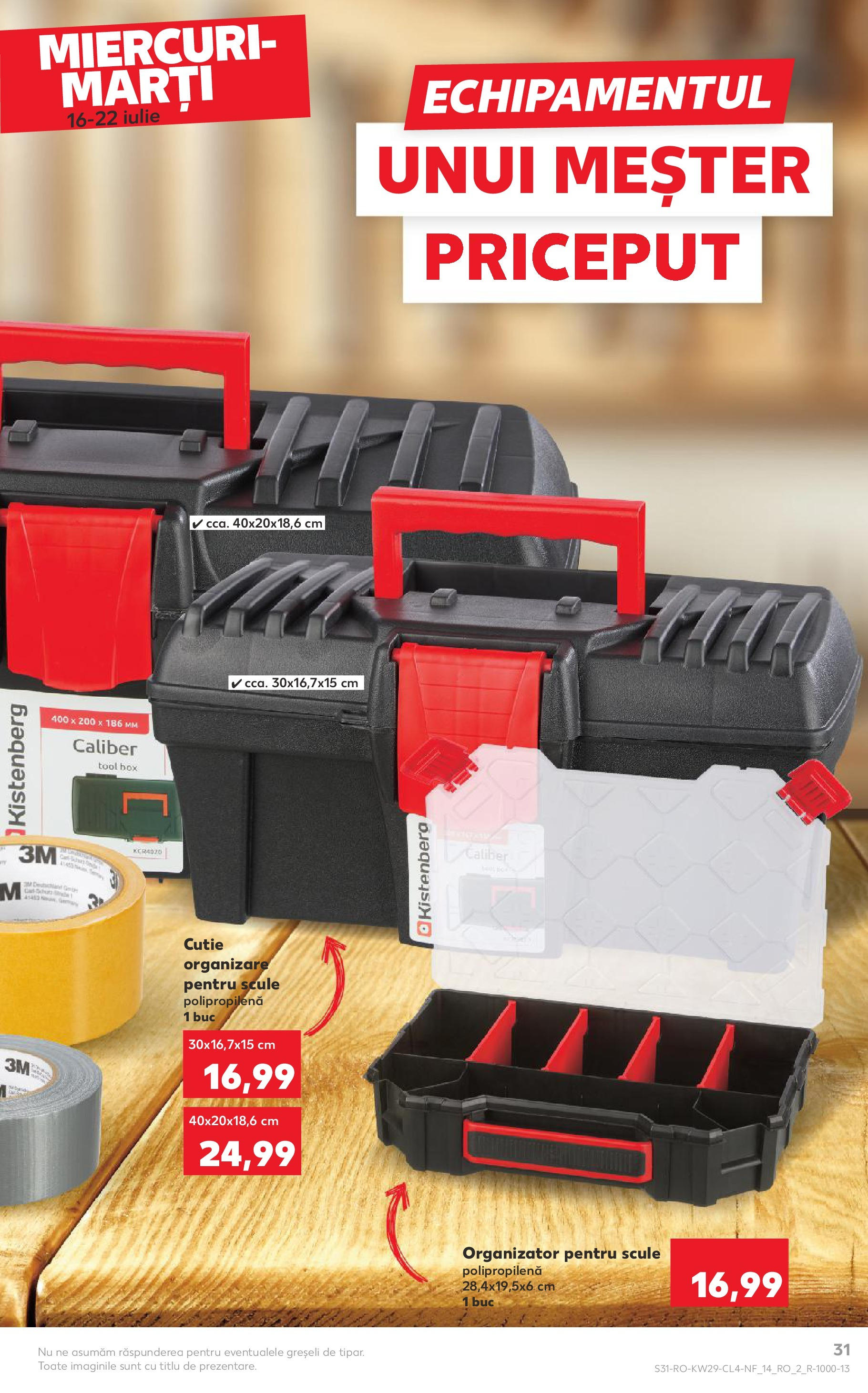Kaufland - Catalog Kaufland până în data de 22.07.2025 15.07.2025 - Revista si Oferta | Pagină: 31 | Produse: Cutie