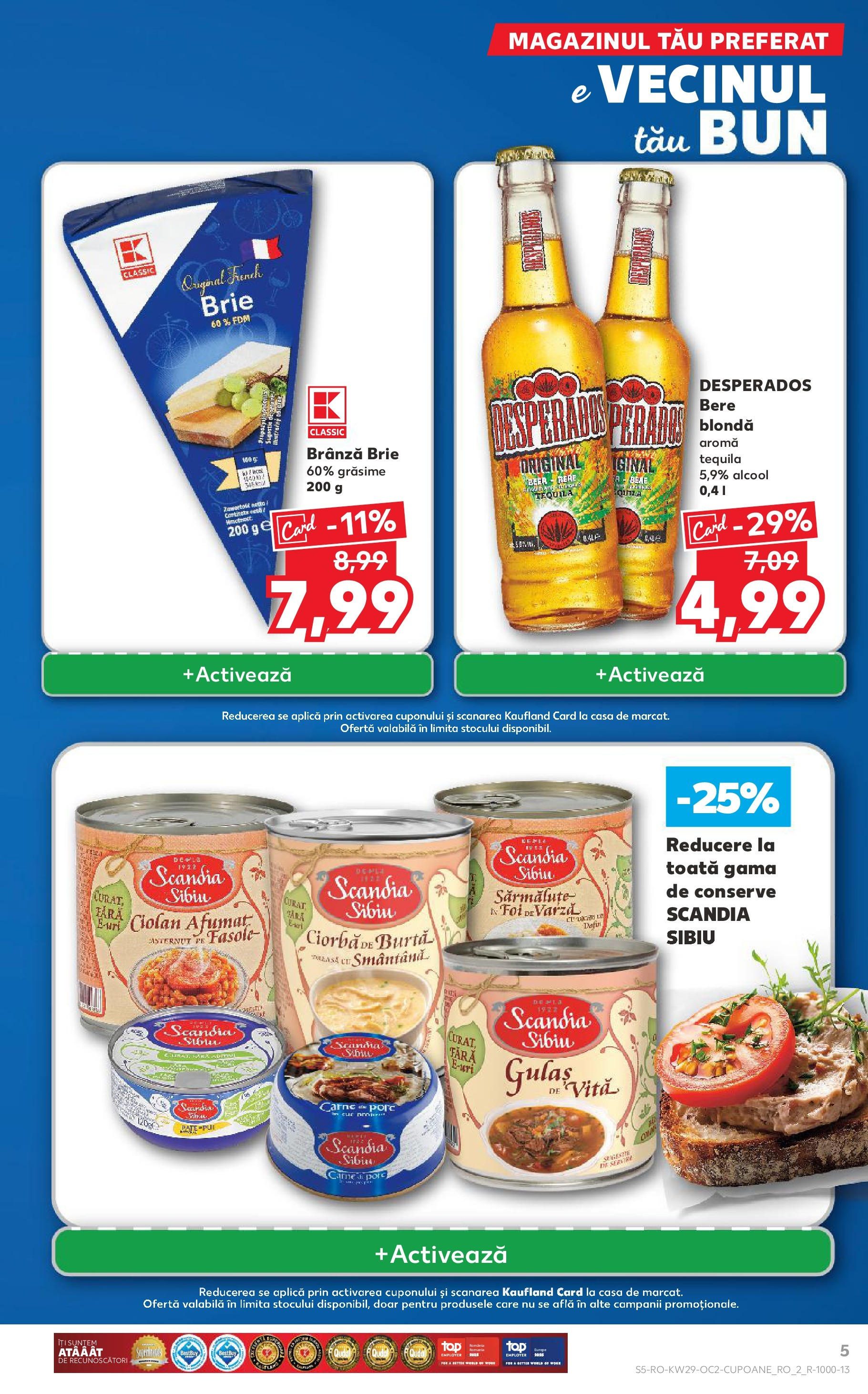 Catalog Kaufland - Sibiu 16.07.2025 || Revista si Oferte | Pagină: 5 | Produse: Varză, Eğitim çantaları, Bere, Carne De Porc Catalog Kaufland - Sibiu 16.07.2025 - Revista si Oferta | Pagină: 5 | Produse: Varză, Eğitim çantaları, Bere, Carne De Porc