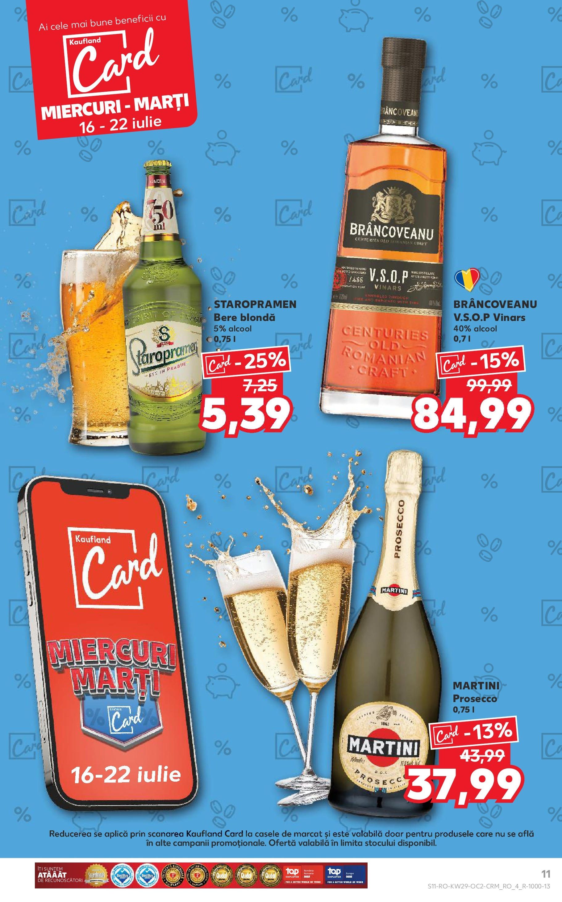 Catalog Kaufland - Sibiu 16.07.2025 || Revista si Oferte | Pagină: 11 | Produse: Yulaf, Prosecco, Bere Catalog Kaufland - Sibiu 16.07.2025 - Revista si Oferta | Pagină: 11 | Produse: Yulaf, Prosecco, Bere