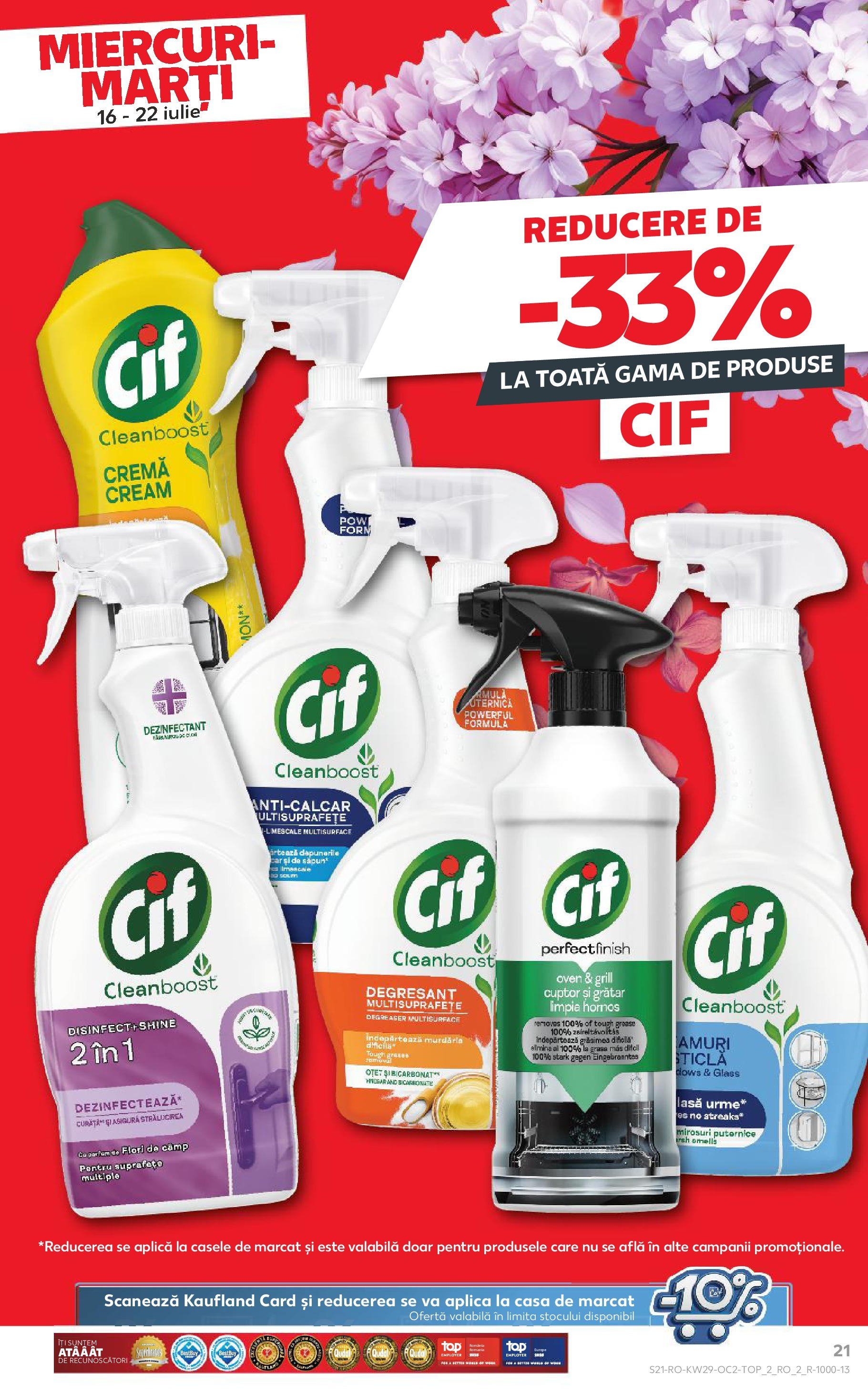 Catalog Kaufland - Sibiu 16.07.2025 || Revista si Oferte | Pagină: 21 | Produse: Cuptor, Grill, Cremă, Oțet Catalog Kaufland - Sibiu 16.07.2025 - Revista si Oferta | Pagină: 21 | Produse: Cuptor, Grill, Cremă, Oțet