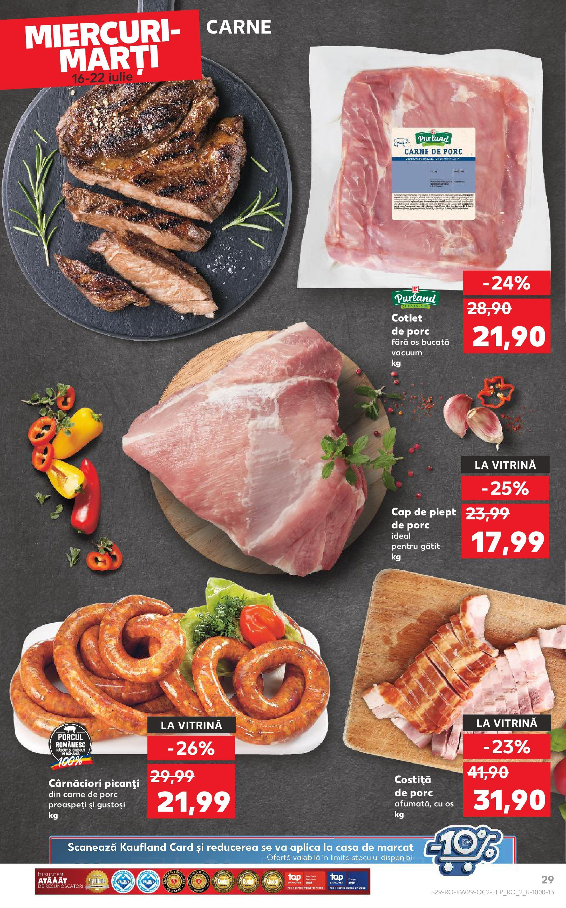 Catalog Kaufland - Sibiu 16.07.2025 || Revista si Oferte | Pagină: 29 | Produse: Lait de coco, Vitrină, Carne De Porc Catalog Kaufland - Sibiu 16.07.2025 - Revista si Oferta | Pagină: 29 | Produse: Lait de coco, Vitrină, Carne De Porc