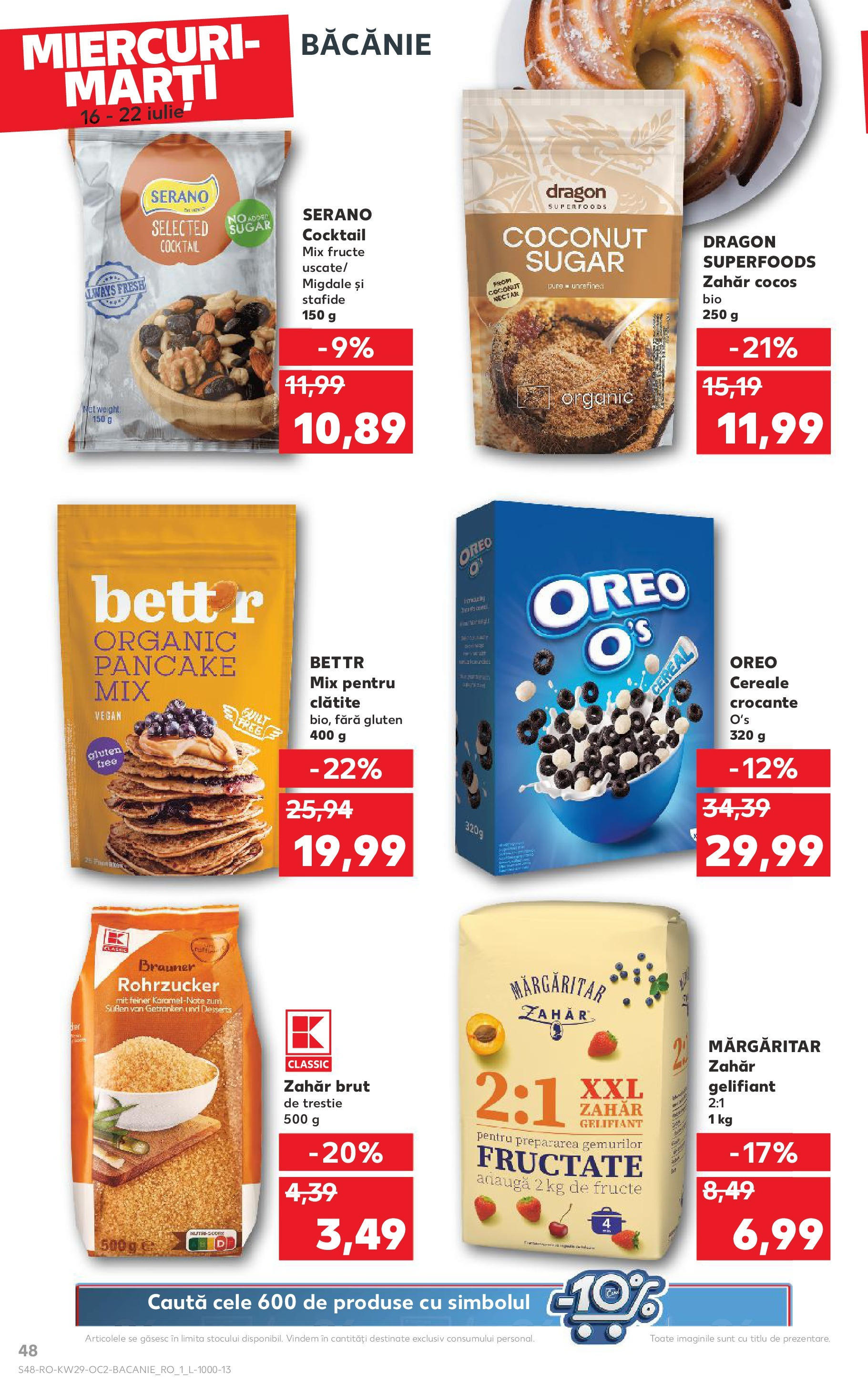 Catalog Kaufland - Sibiu 16.07.2025 || Revista si Oferte | Pagină: 48 | Produse: Migdale, Mix fructe, Cocktail, Stafide Catalog Kaufland - Sibiu 16.07.2025 - Revista si Oferta | Pagină: 48 | Produse: Migdale, Mix fructe, Cocktail, Stafide