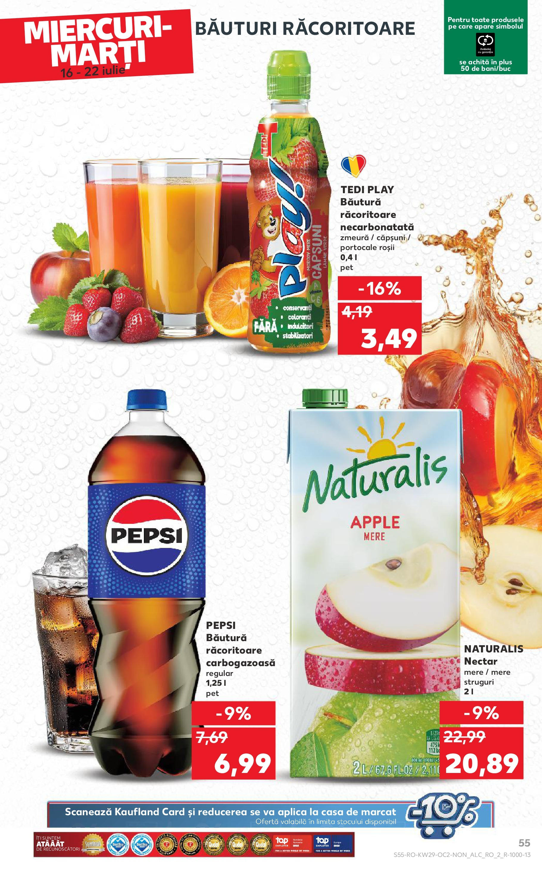 Catalog Kaufland - Sibiu 16.07.2025 || Revista si Oferte | Pagină: 55 | Produse: Apple, Portocale, Roșii, Căpșuni Catalog Kaufland - Sibiu 16.07.2025 - Revista si Oferta | Pagină: 55 | Produse: Apple, Portocale, Roșii, Căpșuni