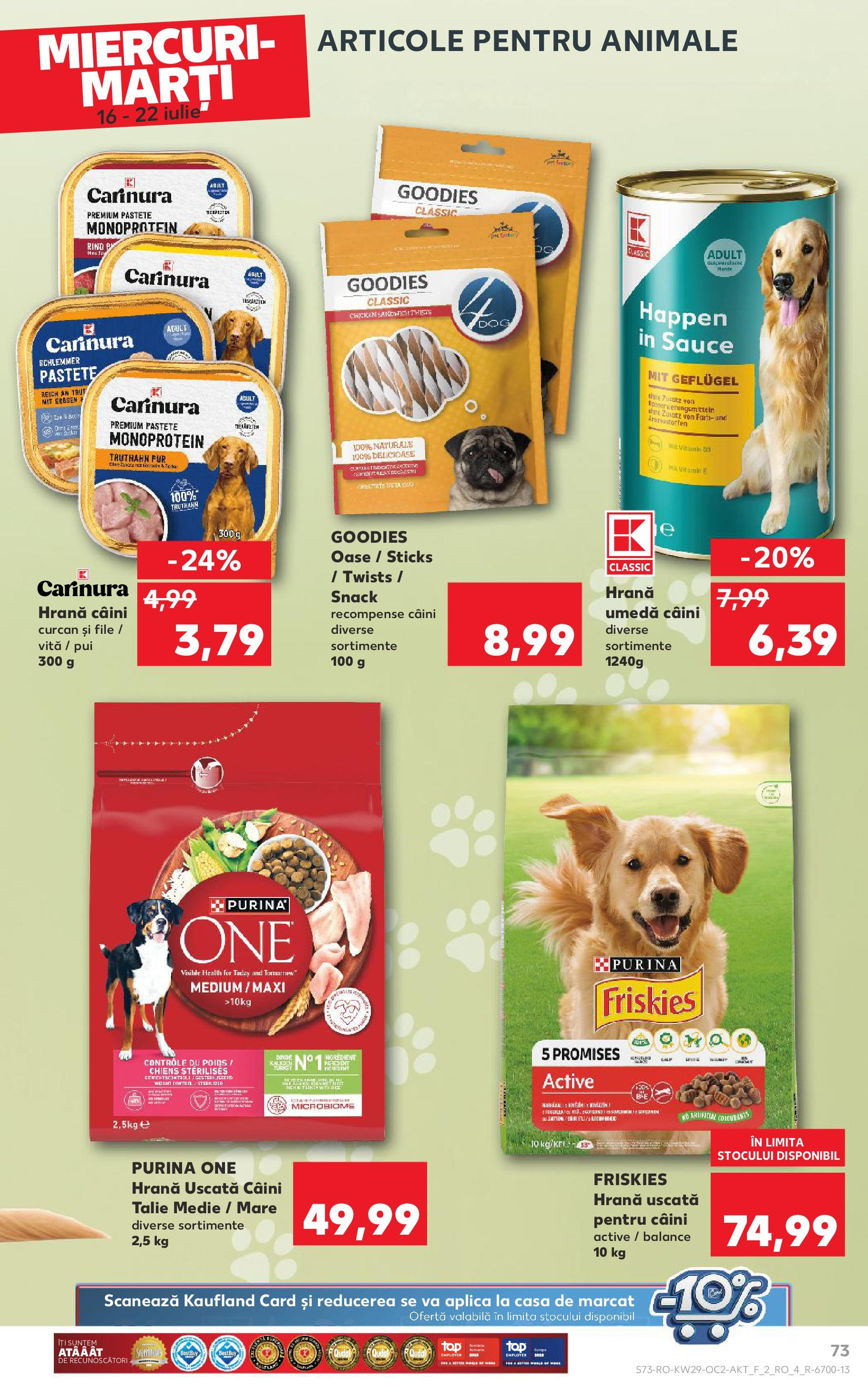 Catalog Kaufland - Râmnicu Vâlcea 16.07.2025 || Revista si Oferte | Pagină: 73 | Produse: Hacıyatmaz Kedi Oyuncağı Catalog Kaufland - Râmnicu Vâlcea 16.07.2025 - Revista si Oferta | Pagină: 73 | Produse: Hacıyatmaz Kedi Oyuncağı