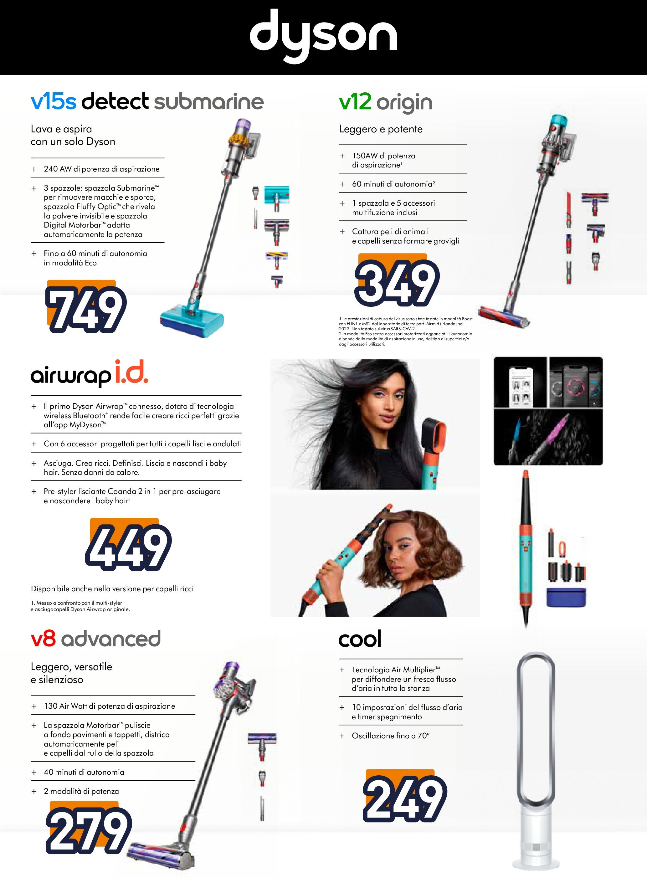 Nuovo Unieuro Tecnologia catalogo dal 03/07/2025 > offerte anteprima 🛍️ | Pagina: 34 | Prodotti: Spazzola, Rullo, Asciugacapelli, Dyson