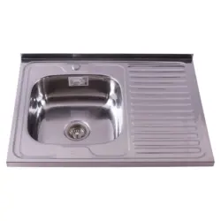 БОРДОВА КУХНЕНСКА МИВКА INTER CERAMIC ICK 8060AR ДЯСНА 80Х60Х16 СМ.