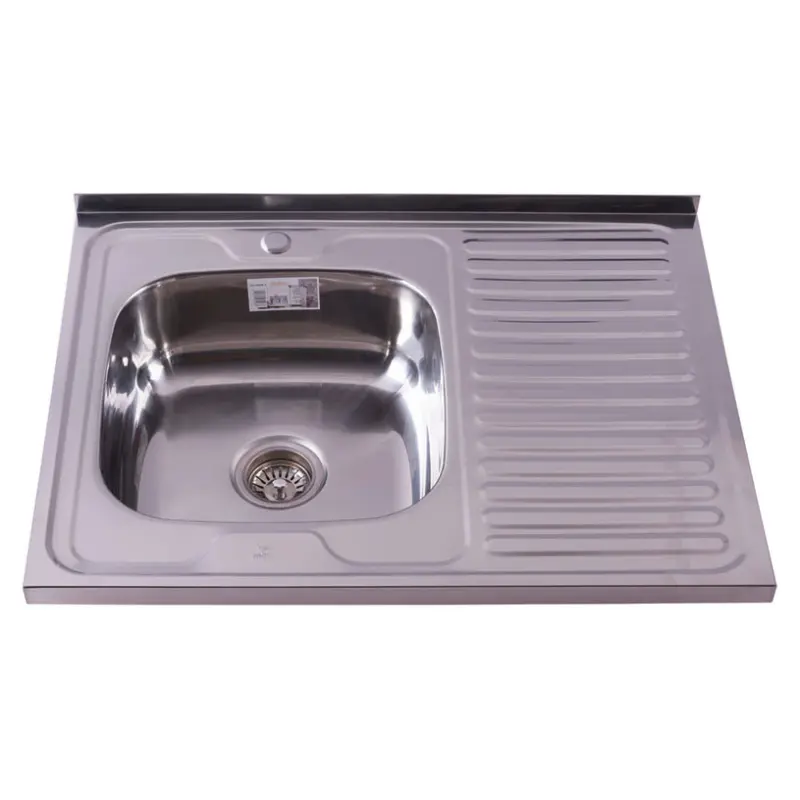 БОРДОВА КУХНЕНСКА МИВКА INTER CERAMIC ICK 8060AR ДЯСНА 80Х60Х16 СМ.