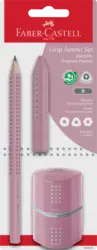 Faber-Castell Bleistift Grip Jumbo Set Rosa 3tlg