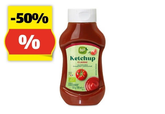 BIO BIO-Ketchup, 530 g