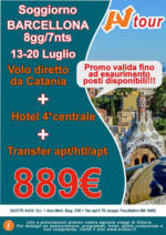 Av Tour Av Tour - LOCANDINA-last-minute-BARCELLONA - al 20.07.2025
