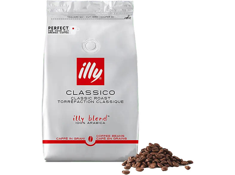 Illy I0003885 Classico Kaffeebohne, 500 g, Kompatibles System: Kaffeevollautomaten