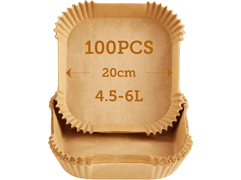 Cosori CLR-R601 Backpapier für Airfryer 100 Stück; Backpapier 4.5l-6.4l