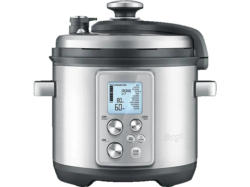 Sage Multifunktionskocher The Fast Slow Pro in Edelstahl SPR700BSS4EEU1 Multikocher Silber (Rührschüsselkapazität: 6 l, 1100 Watt)