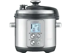 Sage Multifunktionskocher The Fast Slow Pro in Edelstahl SPR700BSS4EEU1 Multikocher Silber (Rührschüsselkapazität: 6 l, 1100 Watt)