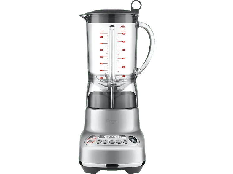 Sage SBL620SIL4CEU1 Standmixer (Silber/Transparent, 1400 Watt