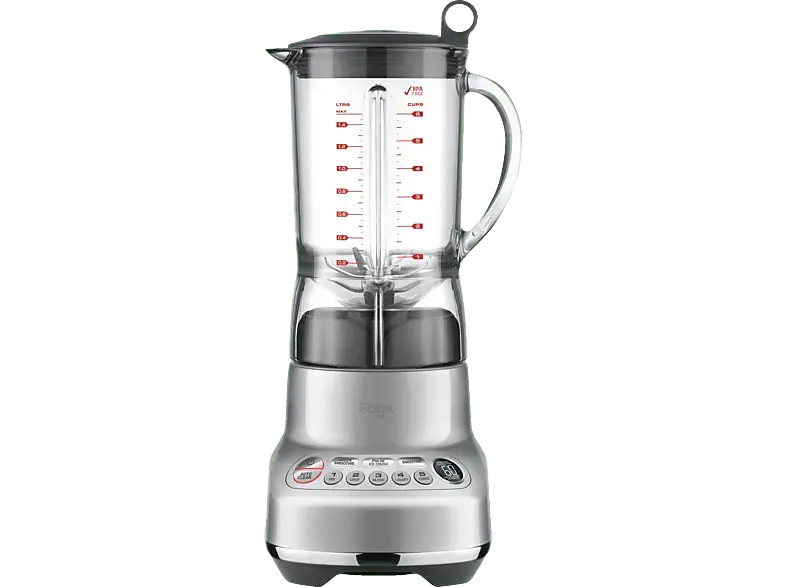 Sage SBL620SIL4CEU1 Standmixer (Silber/Transparent, 1400 Watt