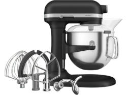Kitchen Aid 5KSM70SHXEBK Artisan Küchenmaschine Gusseisen Schwarz (Rührschüsselkapazität: 6,6 l, 375 Watt)