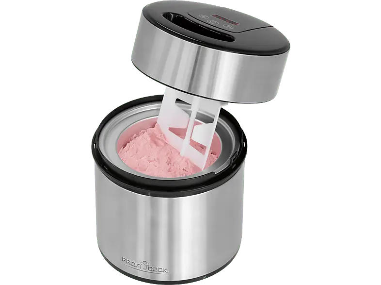 Profi Cook PC-ICM 1140 Eiscremeautomat (12 Watt, 1,8 l, Edelstahl)