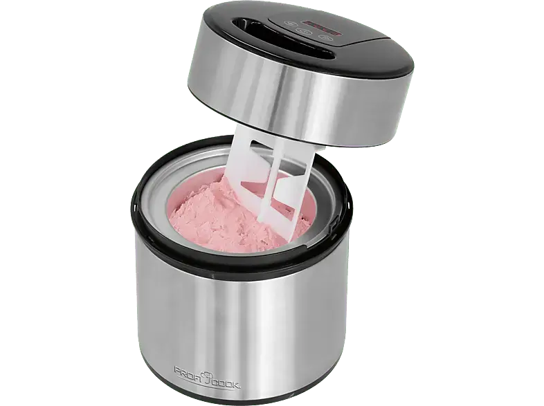 Profi Cook PC-ICM 1140 Eiscremeautomat (12 Watt, 1,8 l, Edelstahl)