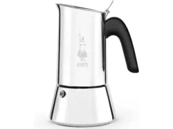 Bialetti 7256 Venus 10-Tassen Induktion Edelstahl; Espressokocher